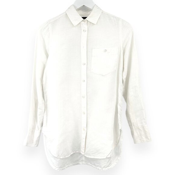 J. Crew White Button Down Shirt - Picture 1 of 6